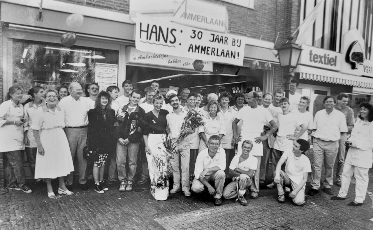 Hans 60 jaar bij Bakker Ammerlaan!