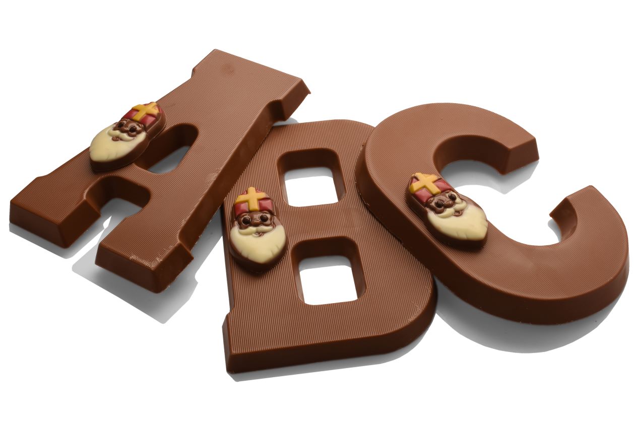 chocoladeletters sinterklaas